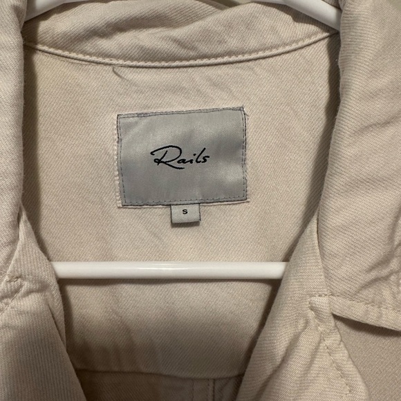 Rails Dixon Jumpsuit Cream Size S - Picture 6 of 16